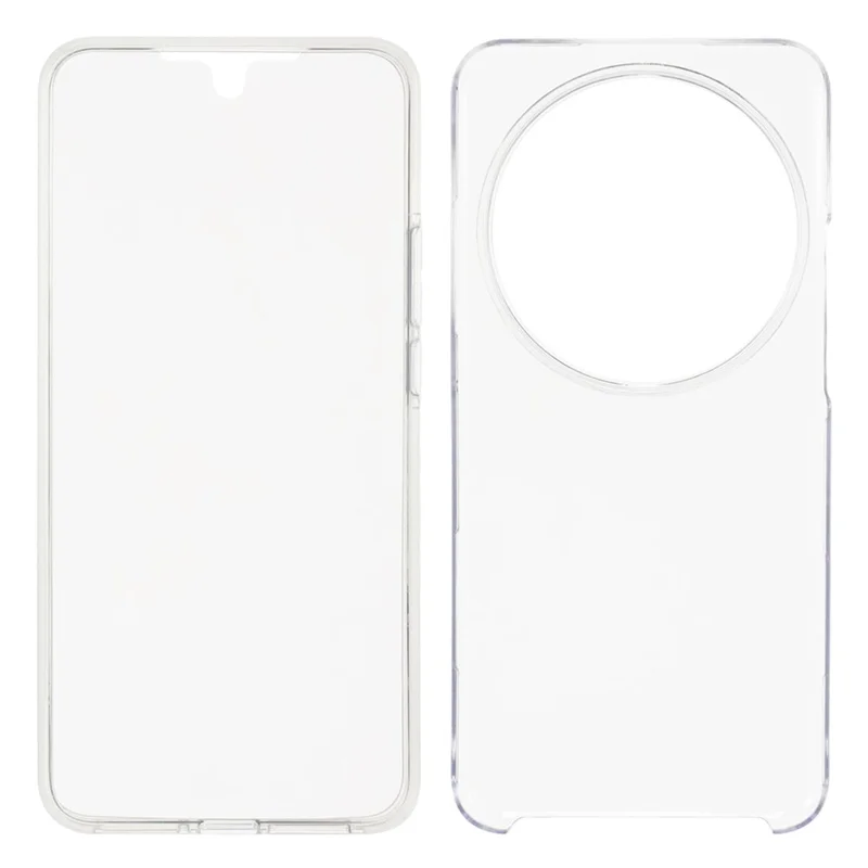 For Xiaomi 15 Ultra Case TPU Frame Clear Acrylic Back Phone Cover with PET Film-Cellmalls