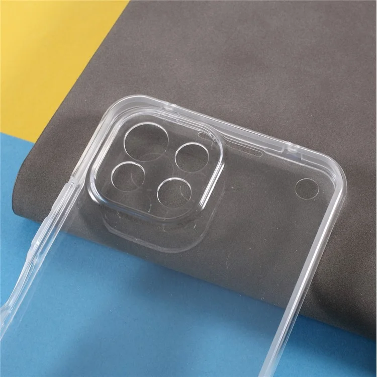 2 in 1 PET Front Cover + TPU + Acrylic Clear Full Protective Hybrid Shell for Xiaomi Mi 11 Lite 4G / 5G / 11 Lite 5G NE-Cellmalls