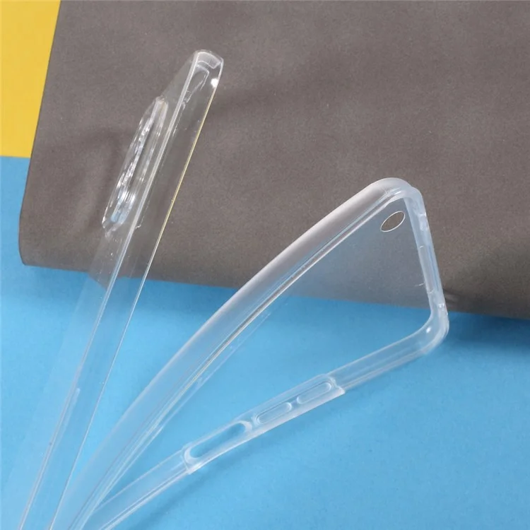 2 in 1 PET Front Cover + TPU + Acrylic Clear Full Protective Hybrid Shell for Xiaomi Mi 11 Lite 4G / 5G / 11 Lite 5G NE-Cellmalls