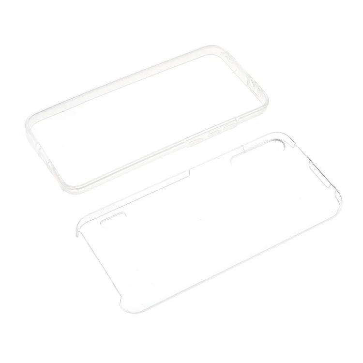 Full Coverage Detachable Acrylic + TPU Hybrid Phone Casing for Xiaomi Mi CC9e / Mi A3-Cellmalls