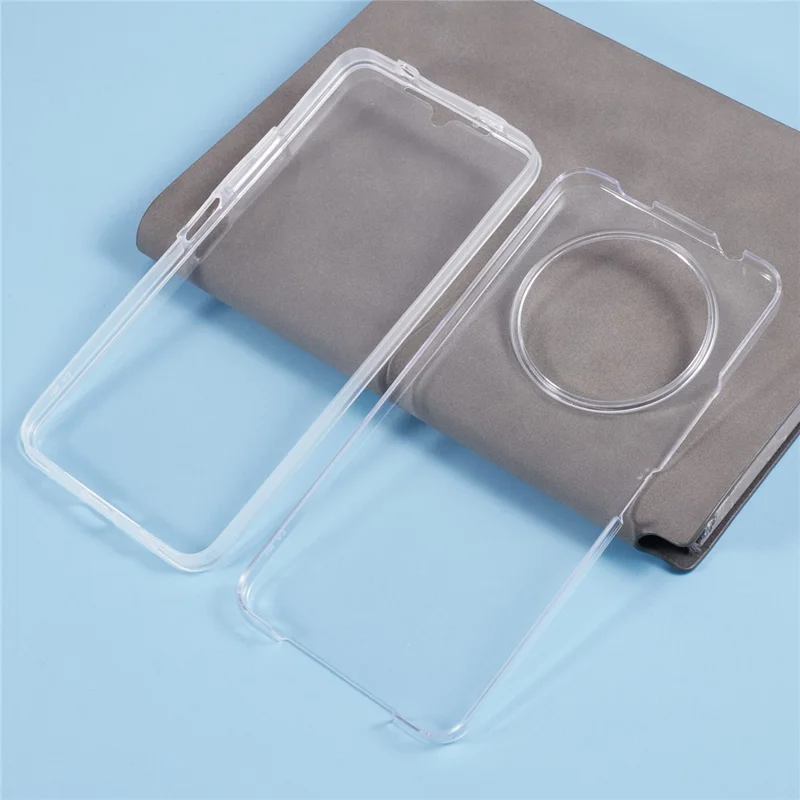 For Xiaomi Redmi A3 4G / Poco C61 4G Clear Case Acrylic + PET 360 Degree Full Body Protective Cover-Cellmalls