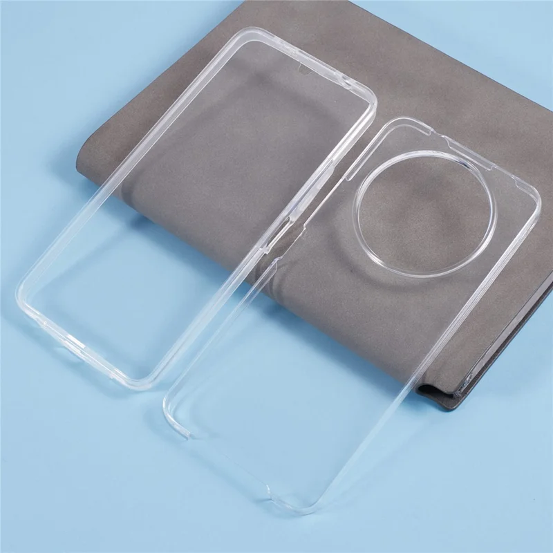 For Xiaomi Redmi A3 4G / Poco C61 4G Clear Case Acrylic + PET 360 Degree Full Body Protective Cover-Cellmalls