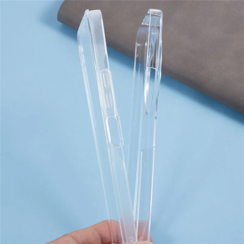 For Xiaomi Redmi A3 4G / Poco C61 4G Clear Case Acrylic + PET 360 Degree Full Body Protective Cover-Cellmalls