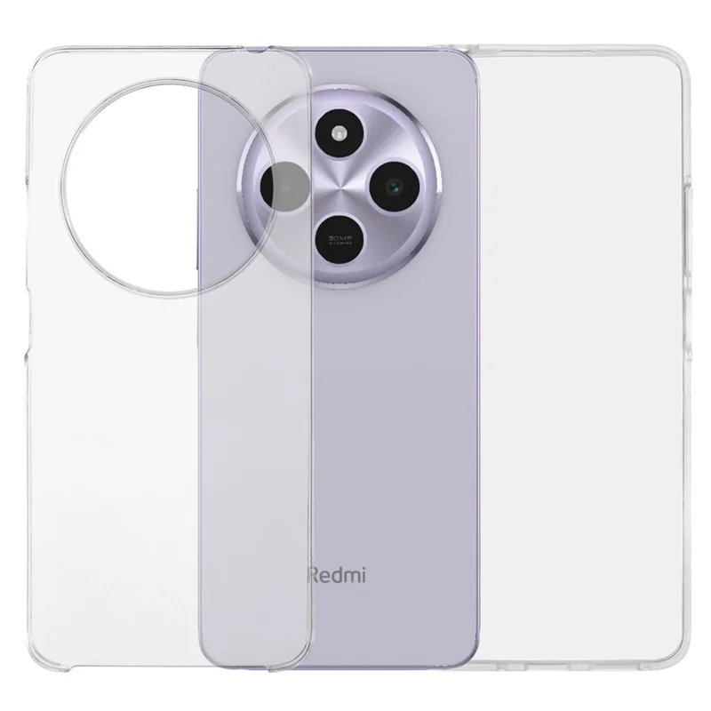 For Xiaomi Poco C75 4G / 14C 4G / 14R 5G Case TPU Frame Clear Acrylic Back Phone Cover with PET Film-Cellmalls