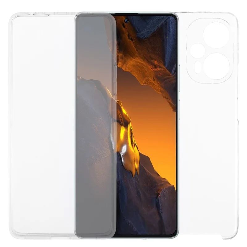 For Xiaomi Poco F5 5G / Redmi Note 12 Turbo Phone Case with PET Film Full-Body Protection Cover-Cellmalls