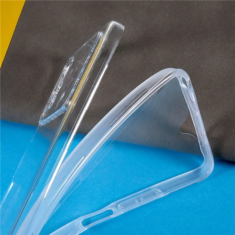 For Xiaomi Poco M4 Pro 4G PET Front Cover + TPU + Acrylic Phone Case All-inclusive Protection Detachable 2-in-1 Shell-Cellmalls