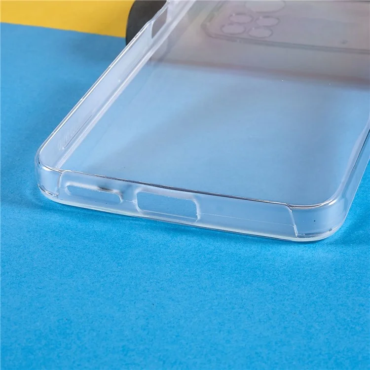 For Xiaomi Poco X4 Pro 5G Detachable 2-in-1 PET + TPU + Acrylic Phone Case Anti-drop Full Protection Cover-Cellmalls