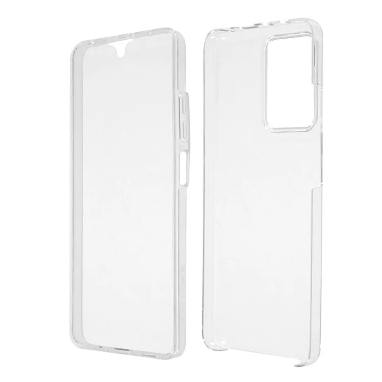 For Xiaomi Poco X5 Pro 5G / Redmi Note 12 Pro 5G Shockproof Case Anti-Fall Phone Case TPU Frame + Acrylic Back + PET Front Guard-Cellmalls