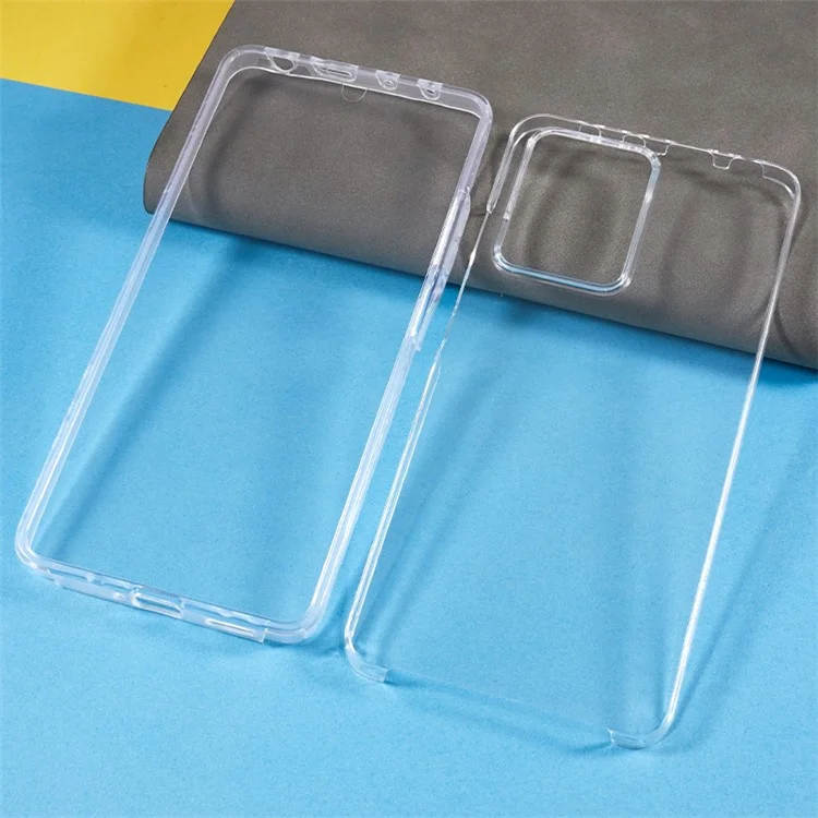 For Xiaomi Poco X5 Pro 5G / Redmi Note 12 Pro 5G Shockproof Case Anti-Fall Phone Case TPU Frame + Acrylic Back + PET Front Guard-Cellmalls