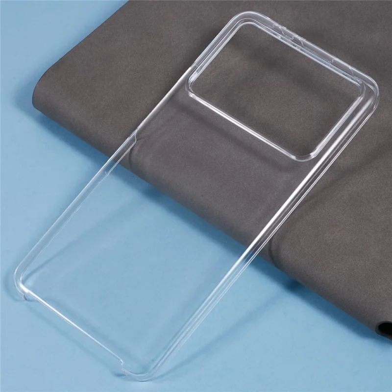 For Xiaomi Poco X6 Pro 5G / Redmi K70E 5G Case TPU Frame Clear Acrylic Back Phone Cover with PET Film-Cellmalls