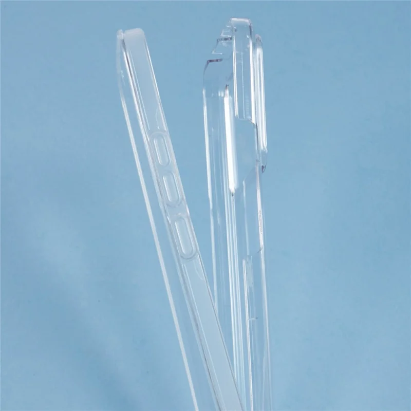 For Xiaomi Poco X6 Pro 5G / Redmi K70E 5G Case TPU Frame Clear Acrylic Back Phone Cover with PET Film-Cellmalls