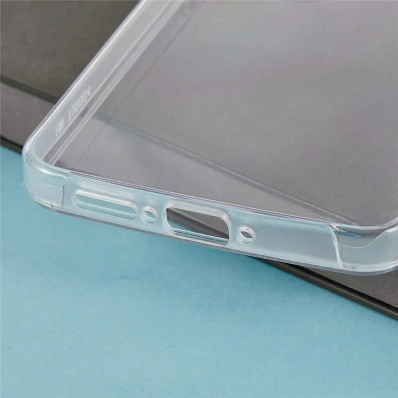 For Xiaomi Poco X7 Pro 5G / Redmi Turbo 4 5G Case TPU Frame Clear Acrylic Back Phone Cover with PET Film-Cellmalls