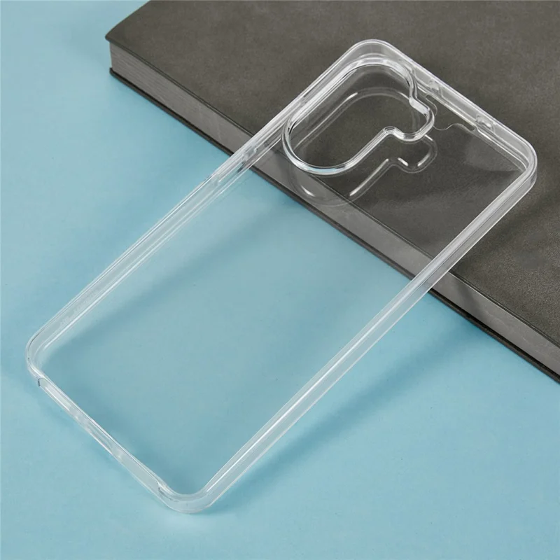 For Xiaomi Poco X7 Pro 5G / Redmi Turbo 4 5G Case TPU Frame Clear Acrylic Back Phone Cover with PET Film-Cellmalls