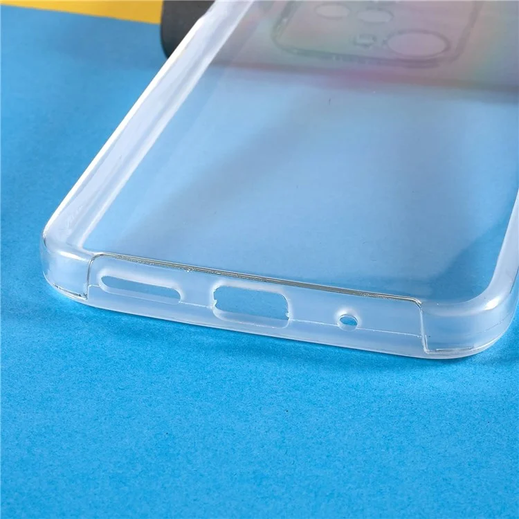 360-degree Protection Phone Case for Xiaomi Redmi 10C 4G, Detachable 2-in-1 PET Front Cover + TPU + Acrylic Cover-Cellmalls