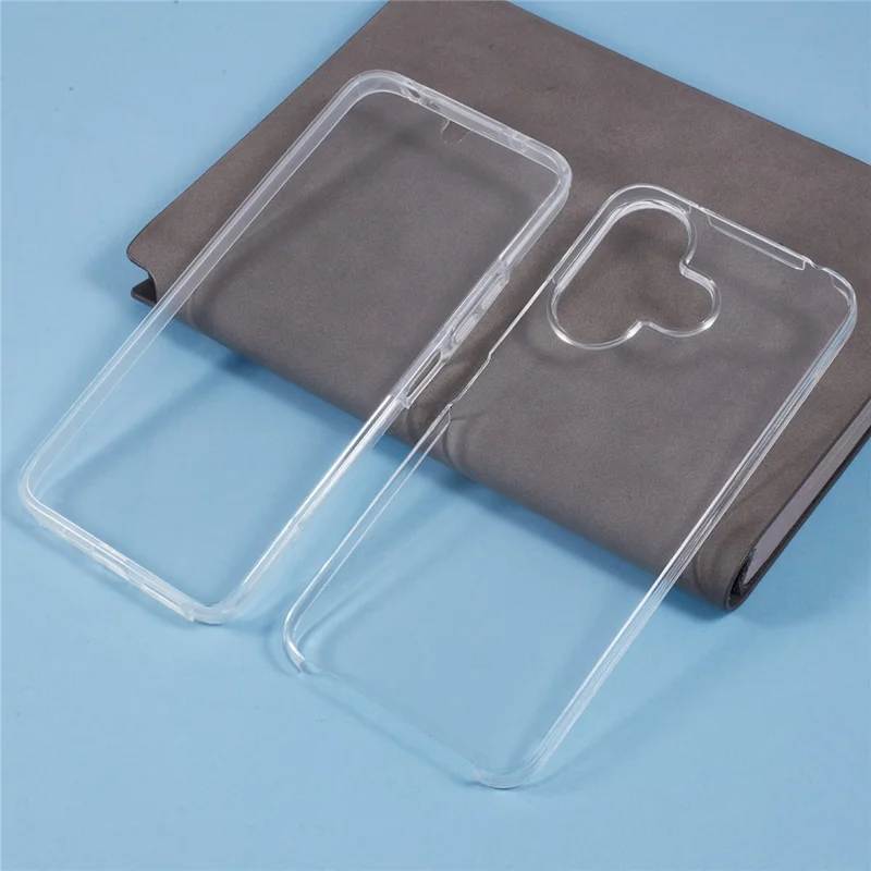 For Xiaomi Redmi 13 5G / 4G Case TPU Frame Clear Acrylic Back Phone Cover with PET Film-Cellmalls