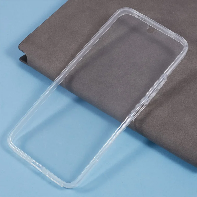 For Xiaomi Redmi 13 5G / 4G Case TPU Frame Clear Acrylic Back Phone Cover with PET Film-Cellmalls