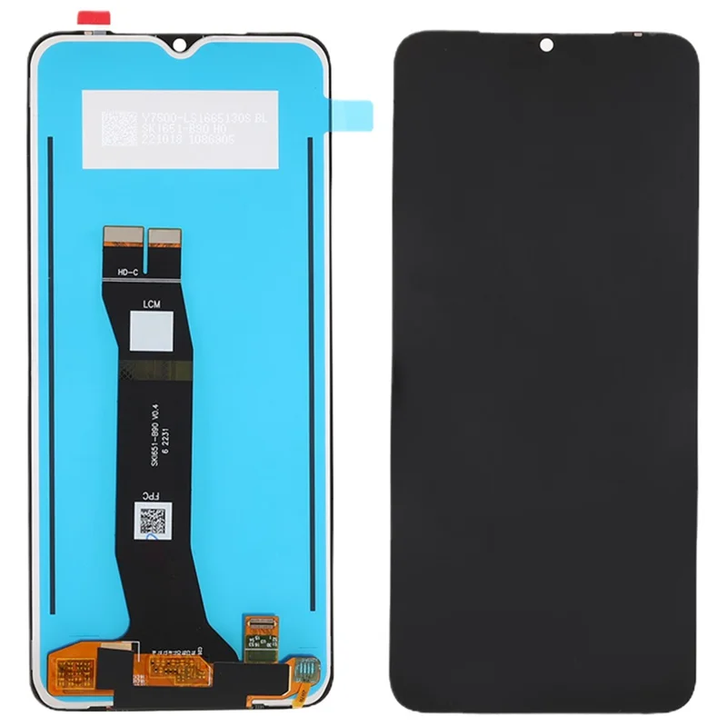 For Huawei nova Y61 4G Grade B LCD Screen and Digitizer Assembly Part (without Logo)-Cellmalls