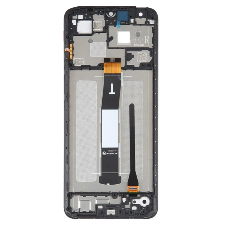 For Xiaomi Poco C55 4G / Redmi 12C 4G OEM Grade S IPS LCD Screen and Digitizer Assembly + Frame Repair Part (without Logo)-Cellmalls