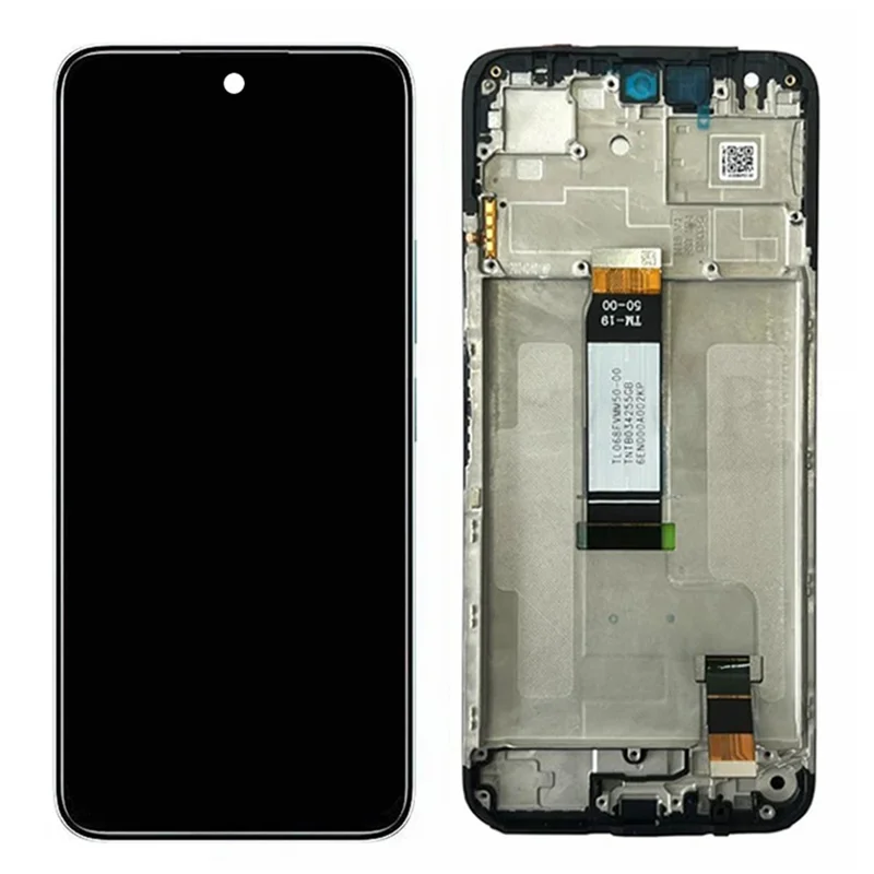 For Xiaomi Redmi 13 5G / 4G OEM Grade S IPS LCD Screen and Digitizer Assembly + Frame Part (Without Logo)-Cellmalls