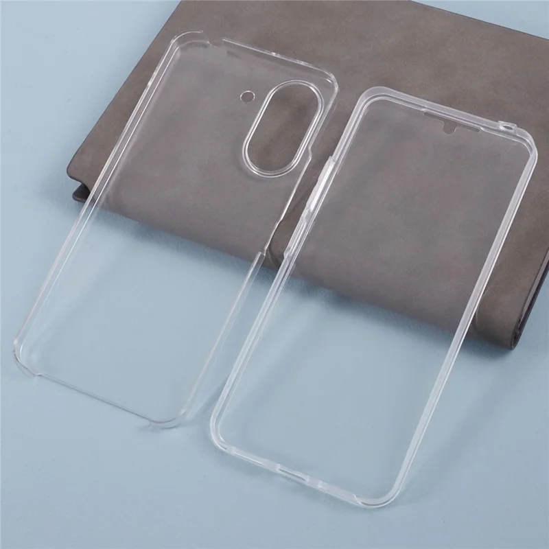 For Xiaomi Redmi 13C 4G / Poco C65 4G Acrylic+TPU Clear Case PET Screen Film 360-Degree Full Coverage-Cellmalls