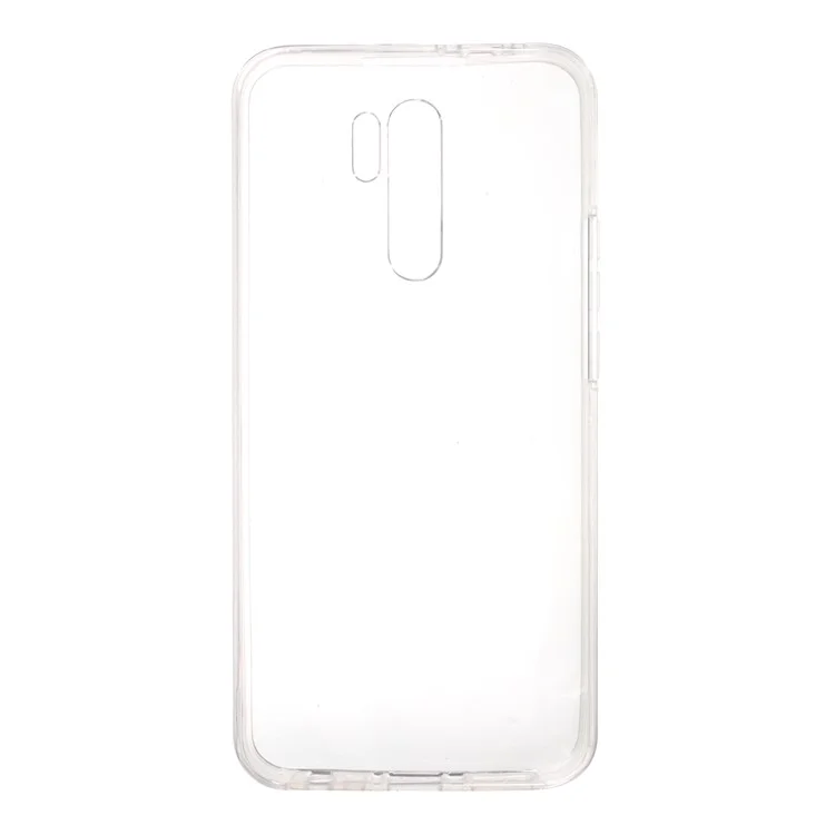 Hybrid PET + TPU + Acrylic Clear Full Coverage Case for Xiaomi Redmi 9-Cellmalls