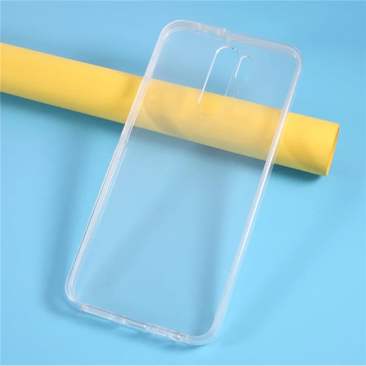 Hybrid PET + TPU + Acrylic Clear Full Coverage Case for Xiaomi Redmi 9-Cellmalls