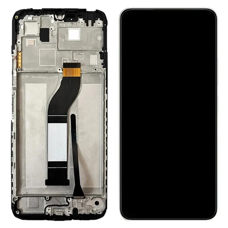 For Xiaomi Redmi 13C 4G OEM Grade S IPS LCD Screen and Digitizer Assembly + Frame Part (Without Logo)-Cellmalls
