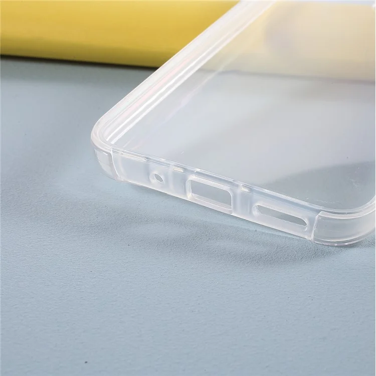 Hybrid PET + TPU + Acrylic Clear Full Coverage Case Shell for Xiaomi Redmi 9C/Redmi 9C NFC-Cellmalls