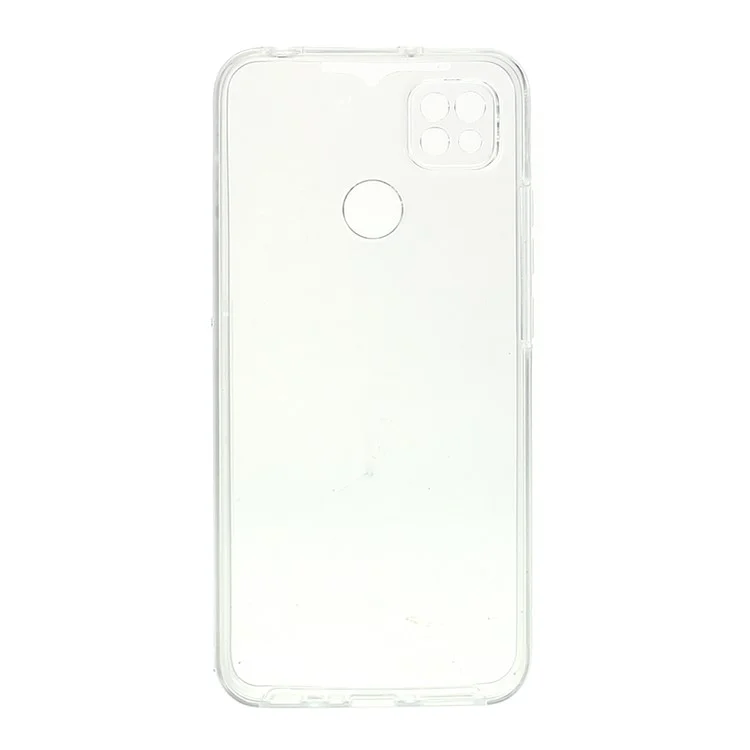 Hybrid PET + TPU + Acrylic Clear Full Coverage Case Shell for Xiaomi Redmi 9C/Redmi 9C NFC-Cellmalls