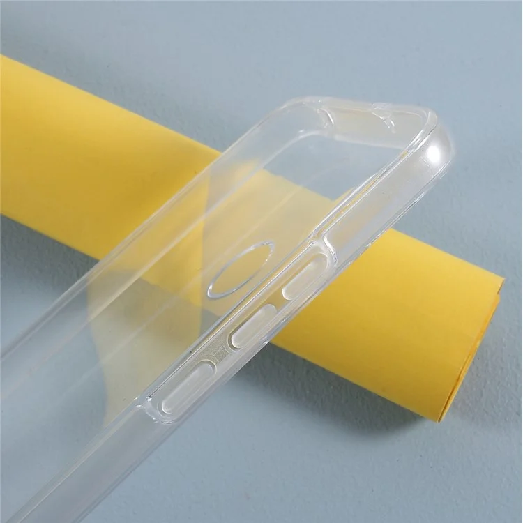 Hybrid PET + TPU + Acrylic Clear Full Coverage Case Shell for Xiaomi Redmi 9C/Redmi 9C NFC-Cellmalls