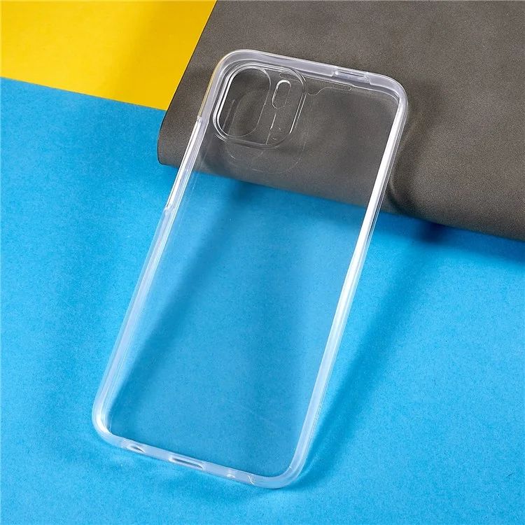 Detachable PET Screen Protector Phone Case for Xiaomi Redmi A1 4G / A2 4G TPU + Acrylic Shockproof Protective Cover-Cellmalls