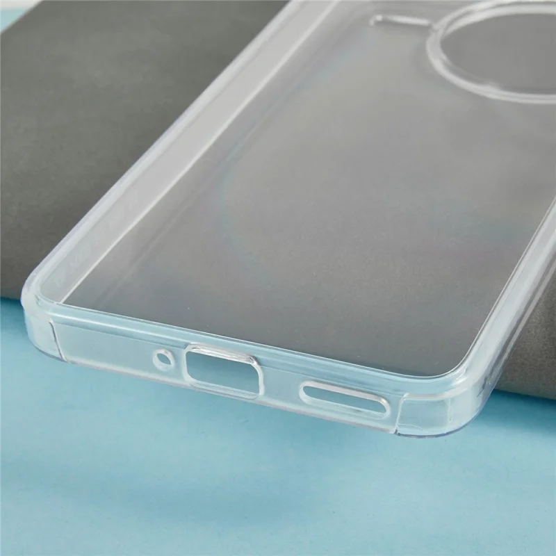 Clear Case for Xiaomi Redmi K80 5G / Poco F7 Pro 5G TPU Frame Acrylic Back Phone Cover with PET Film-Cellmalls