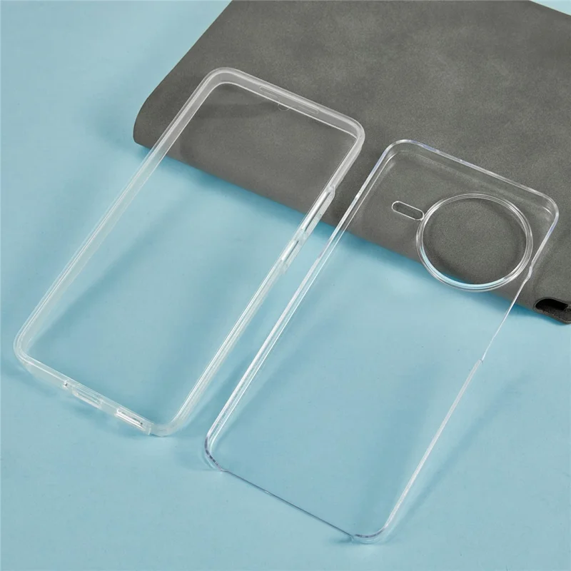 Clear Case for Xiaomi Redmi K80 5G / Poco F7 Pro 5G TPU Frame Acrylic Back Phone Cover with PET Film-Cellmalls