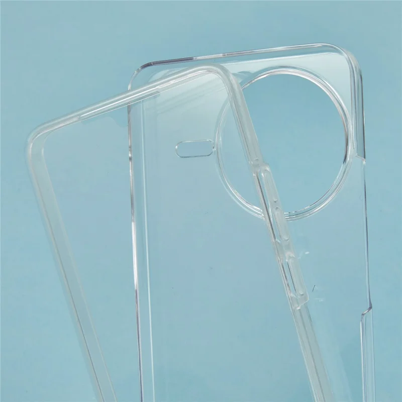 Clear Case for Xiaomi Redmi K80 5G / Poco F7 Pro 5G TPU Frame Acrylic Back Phone Cover with PET Film-Cellmalls