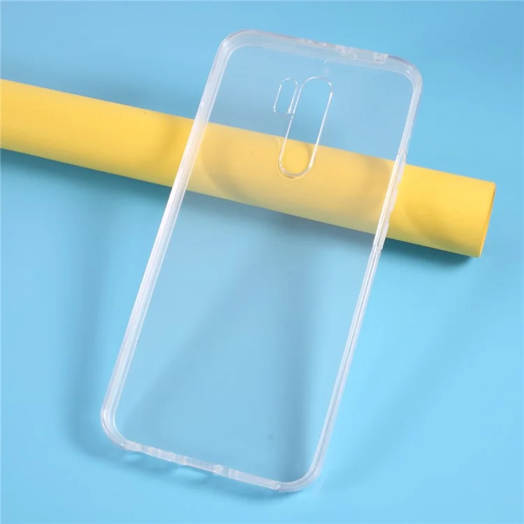 Hybrid PET + TPU + Acrylic Clear Full Coverage Case for Xiaomi Redmi 9-Cellmalls