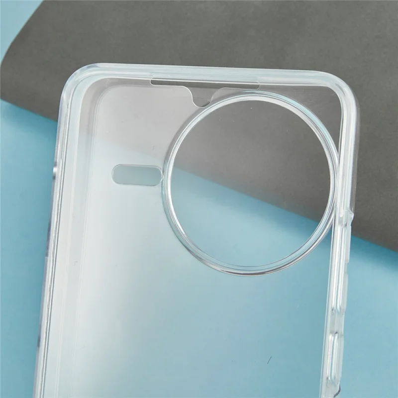 Clear Case for Xiaomi Redmi K80 5G / Poco F7 Pro 5G TPU Frame Acrylic Back Phone Cover with PET Film-Cellmalls