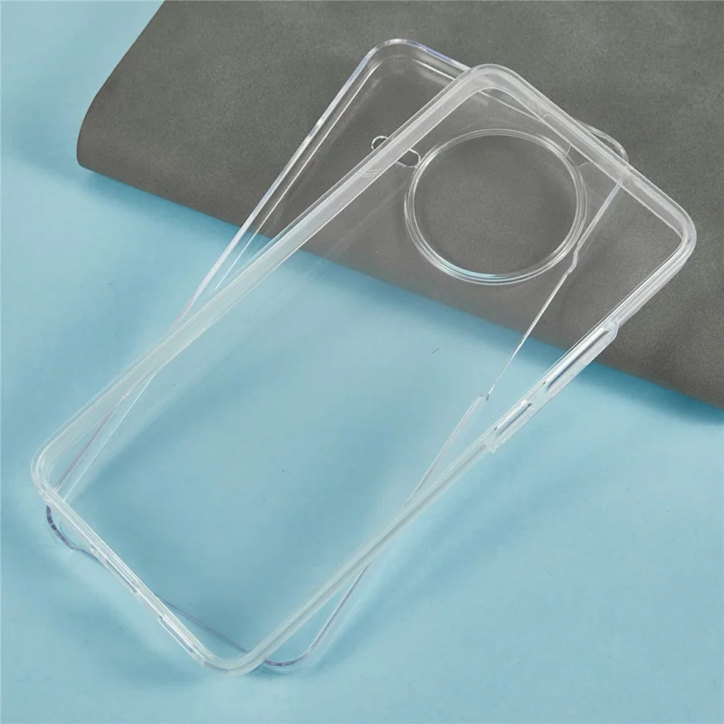 Clear Case for Xiaomi Redmi K80 5G / Poco F7 Pro 5G TPU Frame Acrylic Back Phone Cover with PET Film-Cellmalls