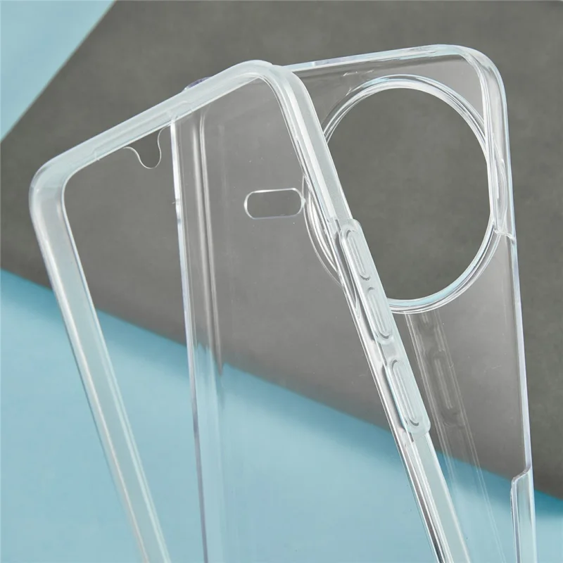 Clear Case for Xiaomi Redmi K80 Pro 5G / Poco F7 Ultra 5G TPU Frame Acrylic Back Phone Cover with PET Film-Cellmalls