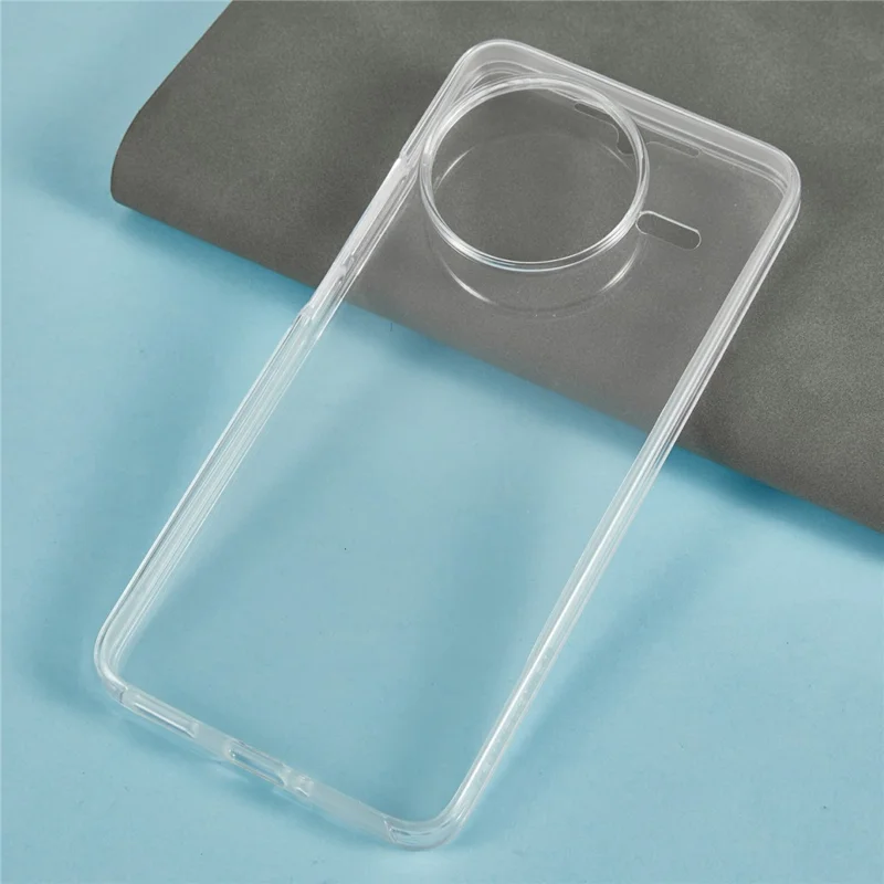 Clear Case for Xiaomi Redmi K80 5G / Poco F7 Pro 5G TPU Frame Acrylic Back Phone Cover with PET Film-Cellmalls
