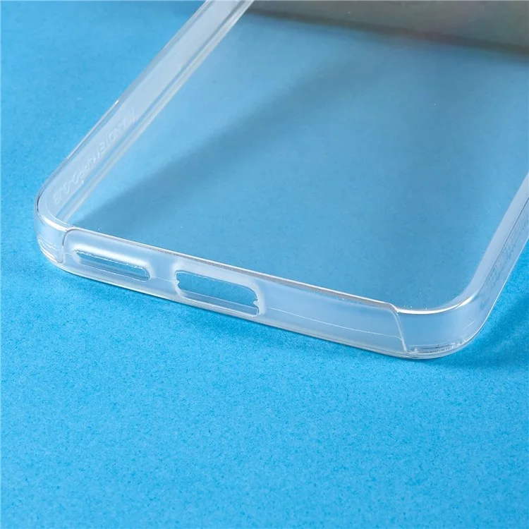 For Xiaomi Redmi Note 11 Pro 4G (MediaTek)/Note 11 Pro 5G (Qualcomm) Clear Anti-fall Full Protection TPU + PET + Acrylic Detachable 2-in-1 Phone Hybrid Case-Cellmalls