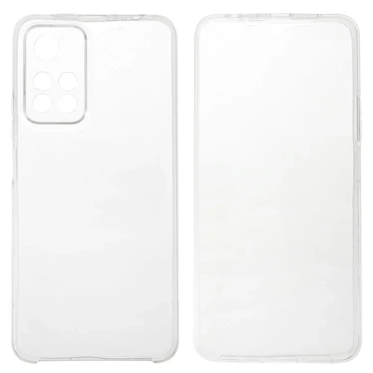 Detachable 2-in-1 Hard PC +PET Front Cover+TPU Edge Hybrid Phone Case Full Protection Phone Shell for Xiaomi Redmi Note 11 Pro 5G (China) (MediaTek)/Note 11 Pro+ 5G-Cellmalls