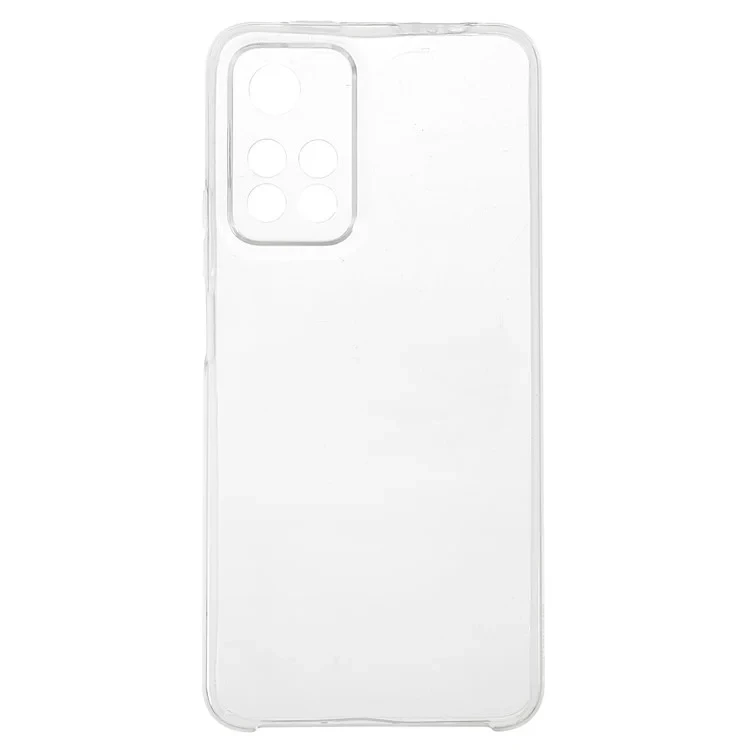 Detachable 2-in-1 Hard PC +PET Front Cover+TPU Edge Hybrid Phone Case Full Protection Phone Shell for Xiaomi Redmi Note 11 Pro 5G (China) (MediaTek)/Note 11 Pro+ 5G-Cellmalls