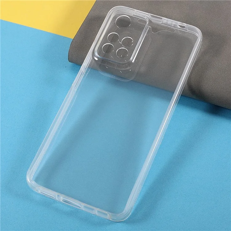 Detachable 2-in-1 Hard PC +PET Front Cover+TPU Edge Hybrid Phone Case Full Protection Phone Shell for Xiaomi Redmi Note 11 Pro 5G (China) (MediaTek)/Note 11 Pro+ 5G-Cellmalls