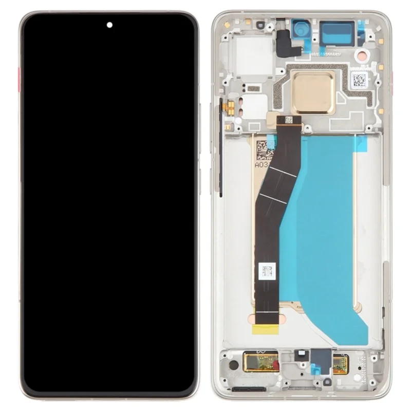 For Xiaomi Redmi K70 Ultra / 14T Pro OEM Grade S OLED Screen and Digitizer Assembly + Frame (Without Logo) - Blue-Cellmalls
