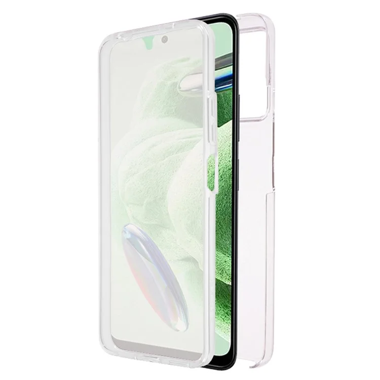 For Xiaomi Redmi Note 12 5G (China) / (India) / (Global) / Poco X5 5G Anti-Drop Case Shell TPU Frame + Acrylic Back + PET Front Guard Phone Case-Cellmalls