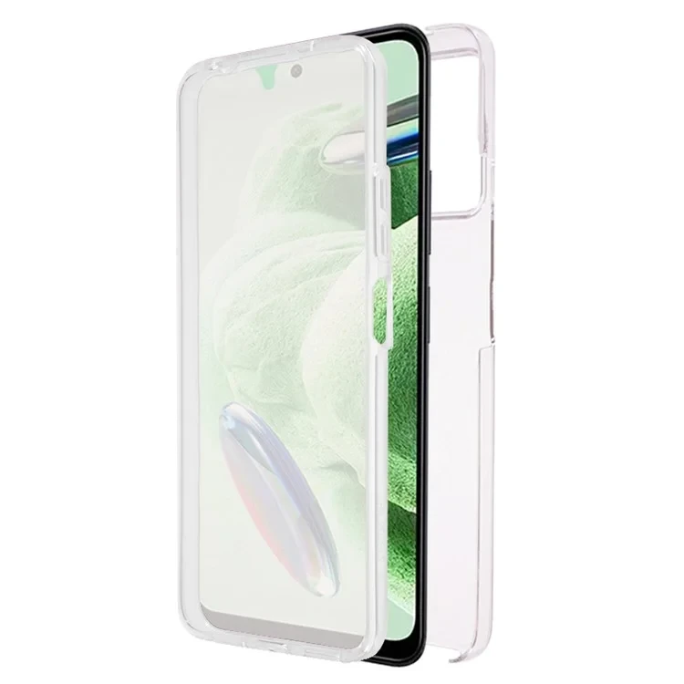 For Xiaomi Redmi Note 12 5G (China) / (India) / (Global) / Poco X5 5G Anti-Drop Case Shell TPU Frame + Acrylic Back + PET Front Guard Phone Case-Cellmalls