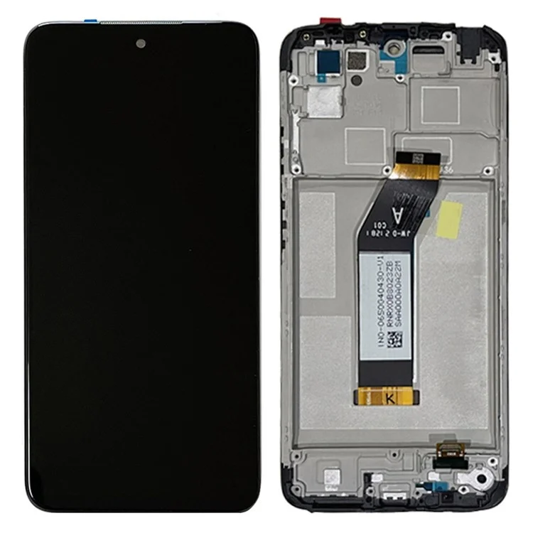 For Xiaomi Redmi Note 11 4G (MediaTek) 21121119SC Grade S OEM LCD Screen and Digitizer Assembly + Frame Replace Part (without Logo)-Cellmalls