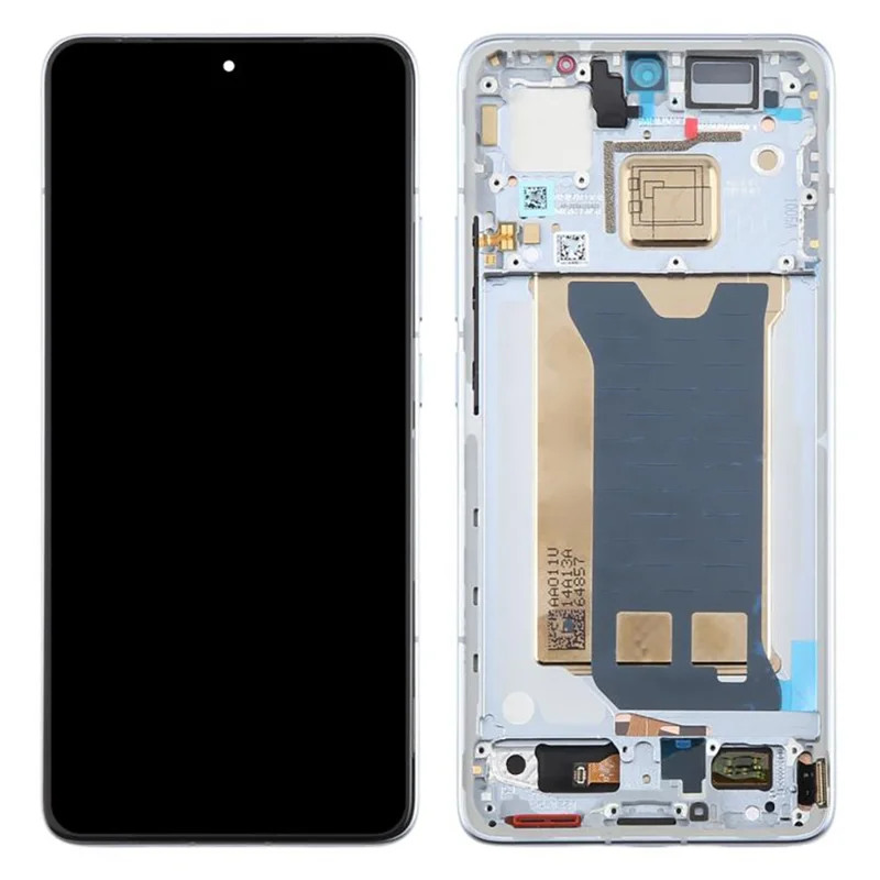 For Xiaomi Redmi K80 5G OEM Grade S OLED Screen and Digitizer Assembly + Frame (Without Logo) - Black-Cellmalls