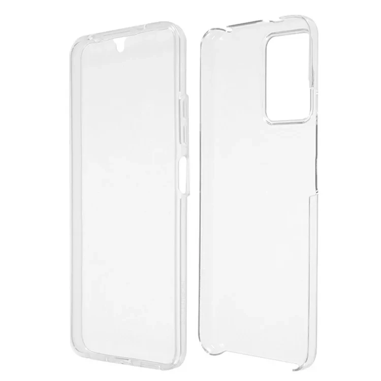 For Xiaomi Redmi Note 12 5G (China) / (India) / (Global) / Poco X5 5G Anti-Drop Case Shell TPU Frame + Acrylic Back + PET Front Guard Phone Case-Cellmalls