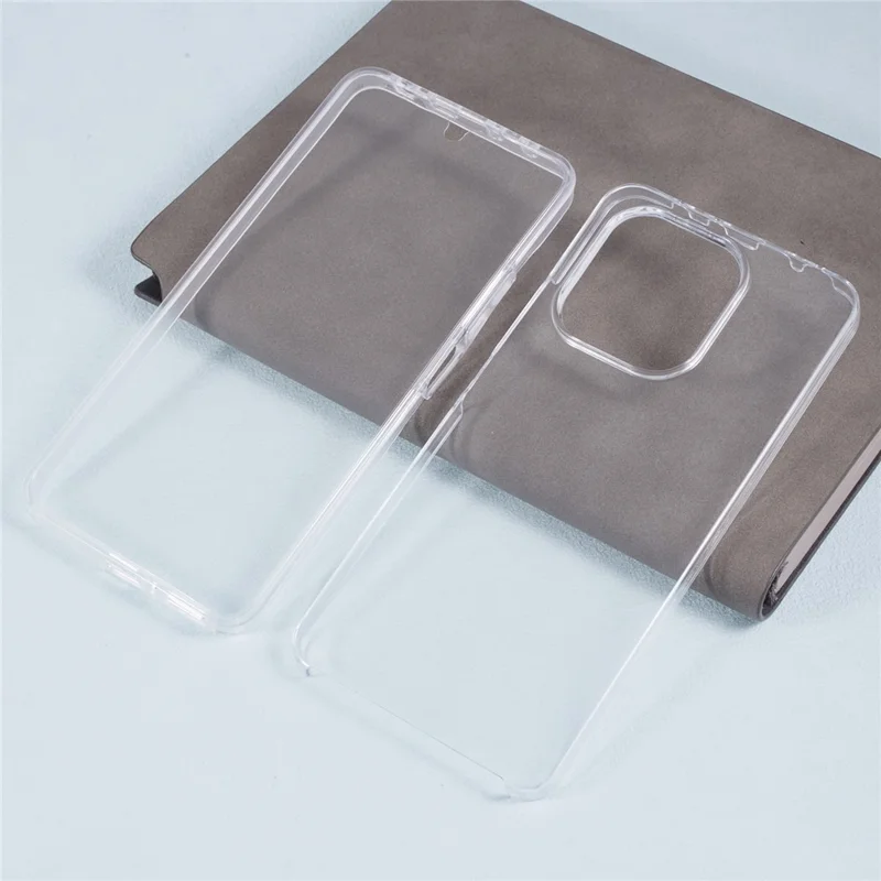 Phone Case for Xiaomi Redmi Note 13 4G Shell Acrylic Back + PET Front Cover with TPU Frame-Cellmalls